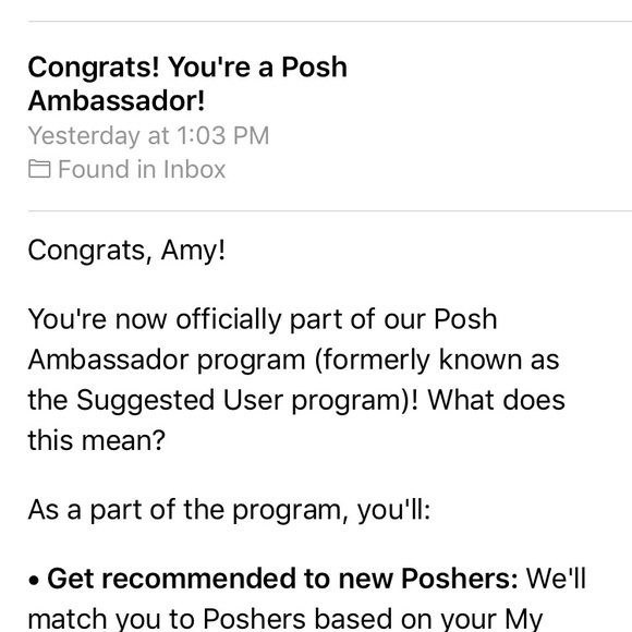 Meet your Posher, Amy - Picture 2 of 3